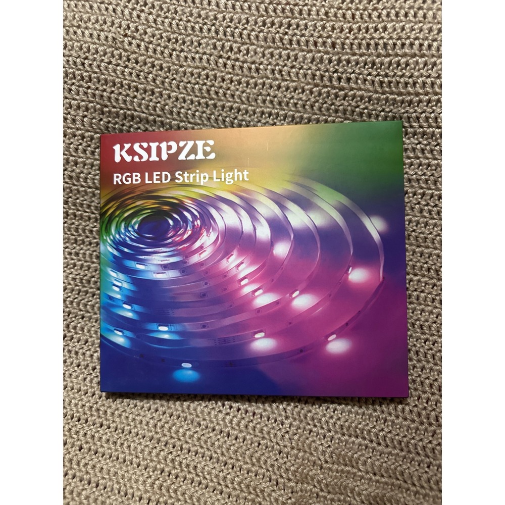 KSIPZE 100ft RGB LED Strip Light Flexible Home Decor Color Changing New